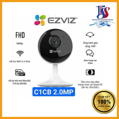 Camera Ezviz Trong Nhà C1C-B 1080P - Công Nghệ Và Giải Pháp TSS