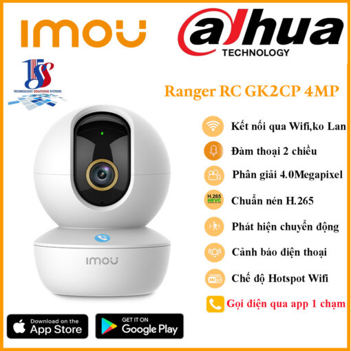 Camera imou trong nhà Ranger GK2CP 4 MP