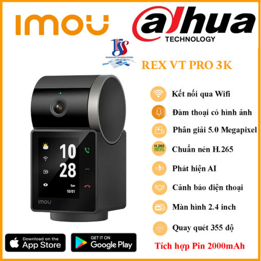 Camera imou Rex VT Pro 3K