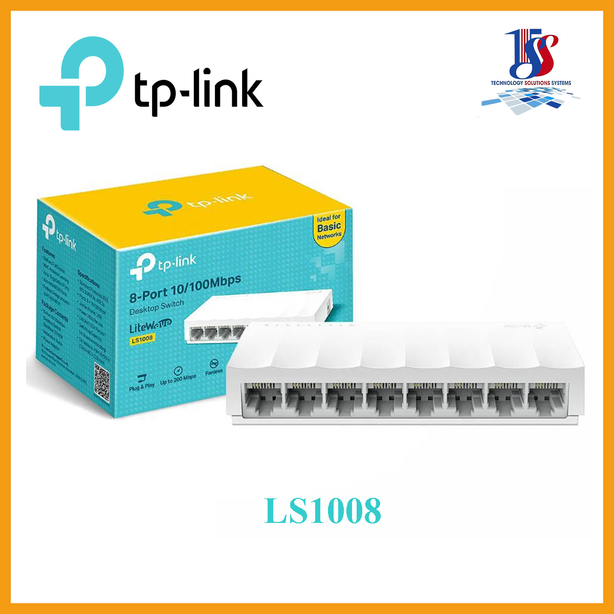 Bộ chia mạng Tp-link LS1008 100mbp