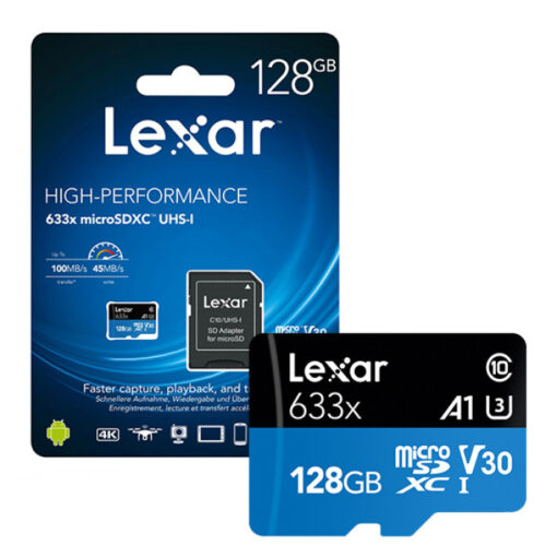 Thẻ Nhớ MicroSDXC Lexar 633x 128GB