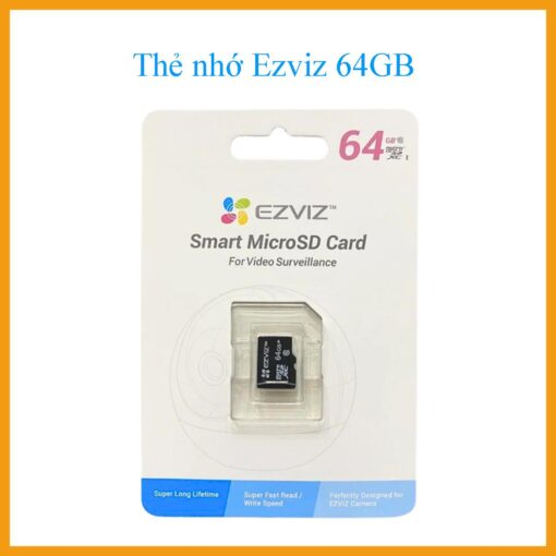 Thẻ nhớ EZVIZ MicroSDXC 64GB 90MB/s