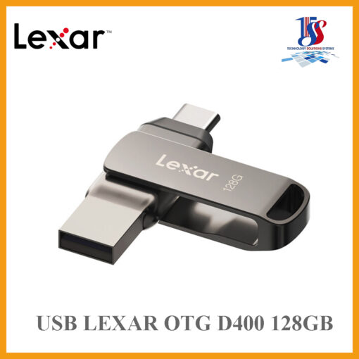 USB LEXAR 128GB JUMPDRIVE D400 OTG