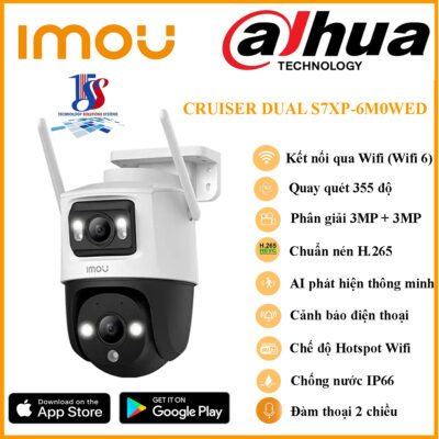 Camera wifi IMOU Dual S2XP 6MP