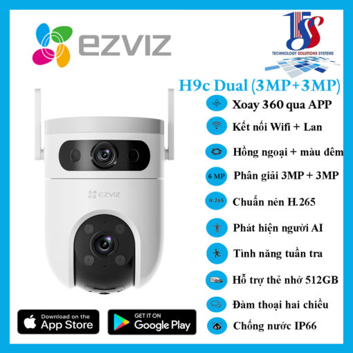 Camea EZVIZ DUAL H9C 3MP