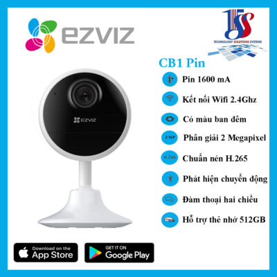 Camera wifi EZVIZ CB1 dùng pin