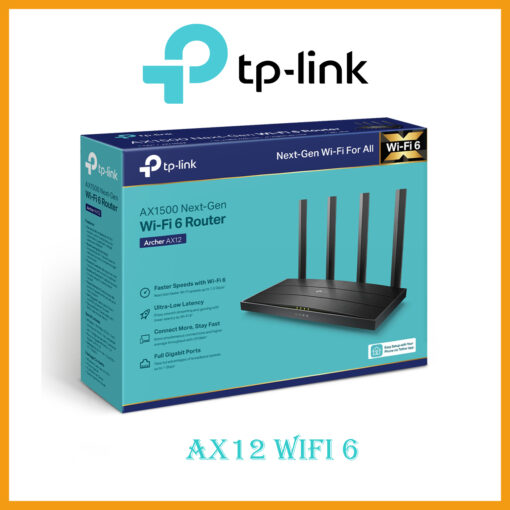 Bộ phát wifi Wifi6 TP-LINK AX12