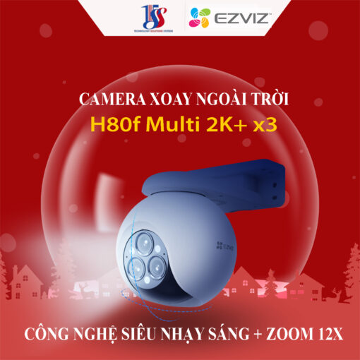 Camera EZVIZ Dual Zoom 12x H80F